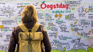 DEN HAAG - Start oogstmarkt op bij Provincie Huis Zuid-Holland FOTO LEX VAN LIESHOUT FOTOGRAFIE